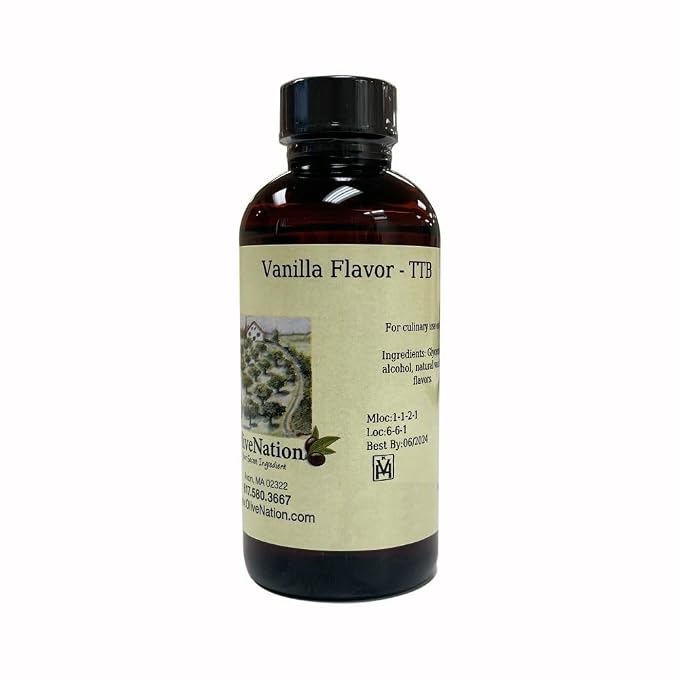 Concentrated Vanilla Flavor TTB - TTB-Approved Concentrated Vanilla for Brewing - Baking - Cooking - Non-GMO - Kosher - Vegan - 4 oz