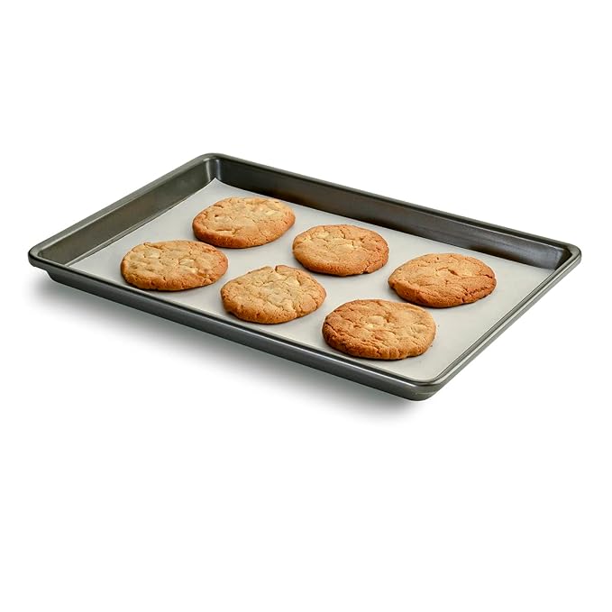 Amazon Basics Non-Stick Parchment Paper for Baking, Cooking, Oven Safe, 15 inches, 90 Sq Ft Roll, (Pack of 2)