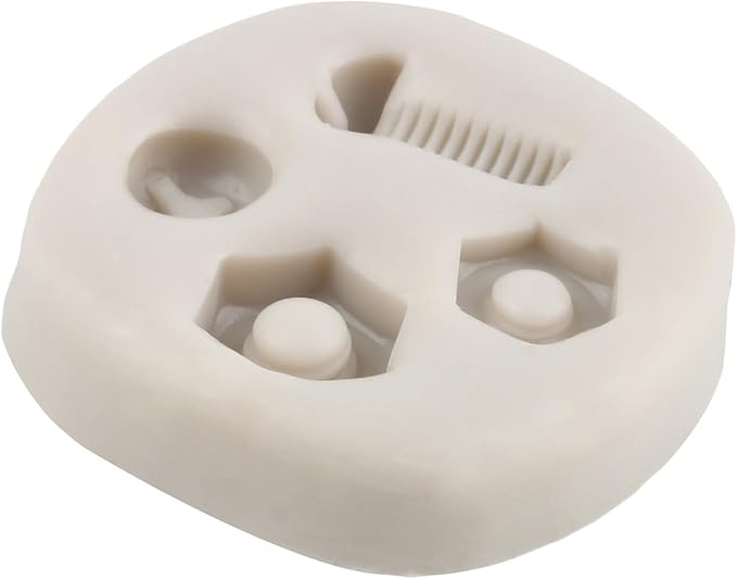 Hand Tools Silicone Molds Screw Nut Fondant Mold Construction Tools Candy Mold For Sugar Cake Decorating Cupcake Topper Chocolate Gum Paste Polymer Clay