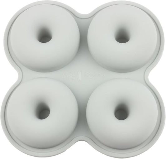 4 Cavity Donut Silicone Candy Molds For Candy Chocolate Baking Cake Decoration