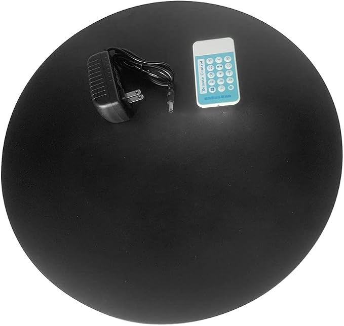 Rotating Display Stand, 16.5''/220lb Photography Turntable Motorized Turntable with Remote speed control for 360 Degree Image, Video, Model, Cake (Black)