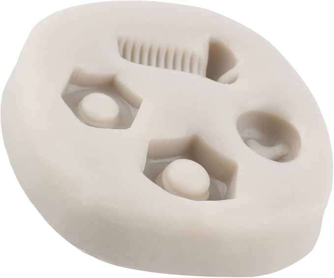 Hand Tools Silicone Molds Screw Nut Fondant Mold Construction Tools Candy Mold For Sugar Cake Decorating Cupcake Topper Chocolate Gum Paste Polymer Clay