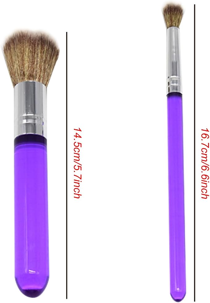 2-Piece Cake Baking Brushes Food Paint Brush Fondant Flower Cake Decorating Supplies Bakeware Kitchen