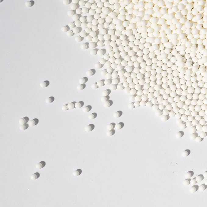 Sprinkles, White Edible Pearl Sprinkles for Cake Decorations, Baking, Ice Cream, Cookies, Cupcake Topper Edible Pearls Sprinkles - 2mm Matte White Sugar Pearls for Cake Decorating 130g/4.6oz1 Bottle (2mm matte pearls)