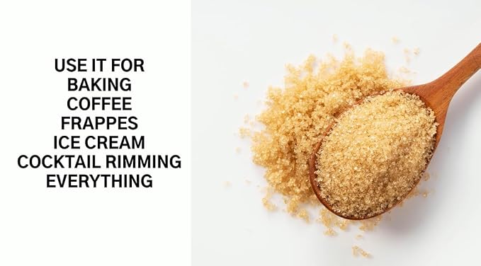 crait Apple Cinnamon Sugar - 8 Ounce Resealable Bag –– Baking Sugar, Cocktail Rimming, Finishing Sugar