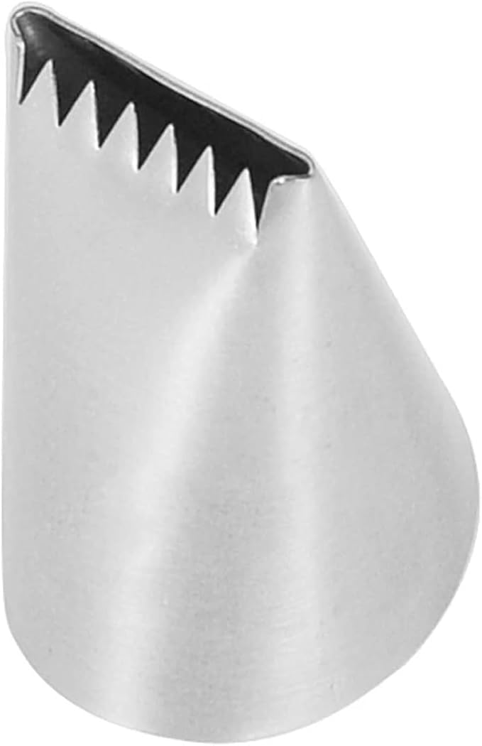 Pastry Nozzles Stainless Steel Piping Tips 1Pcs Icing Tips Russian Tips Decorating Tips Icing Frosting Nozzles Basket Weave Tools
