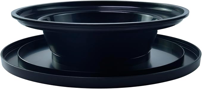 FDXGYH 1 PCS Cake Turntable Black 11'' Rotate Cake Decorating Stand for DIY Cake Making
