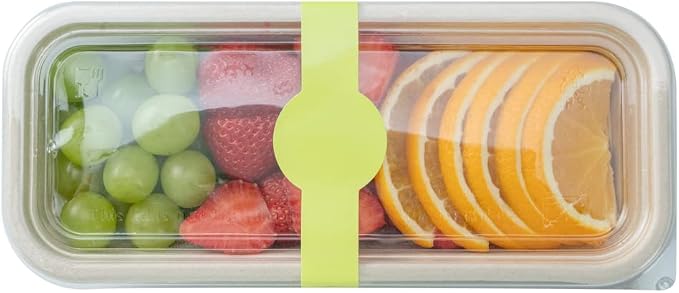 Restaurantware RW Base 12 x 1.5 Inch Packaging Bands 100 Self-Adhering Belly Bands - Disposable Strong Green Paper Label Stickers For Packaging Supplies Keeps Take Out Containers Sealed