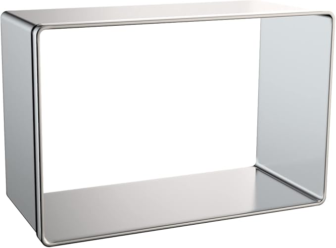 Rectangle Cookie Cutter Set 8-Piece 1.5" to 5" by QAAQS