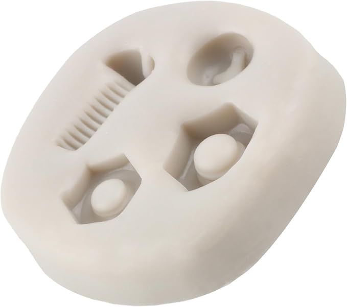 Hand Tools Silicone Molds Screw Nut Fondant Mold Construction Tools Candy Mold For Sugar Cake Decorating Cupcake Topper Chocolate Gum Paste Polymer Clay