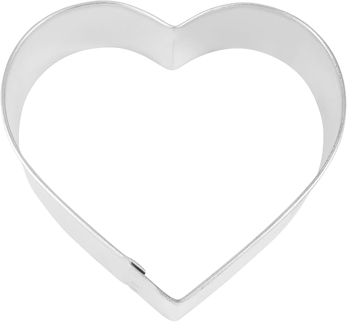 R&M Shapes Cookie Cutter 7-Piece Gift Set-Includes Squares, Rectangle, Triangle, Hexagon, Circle, Heart Cookie Cutter with Recipe Card - Steel