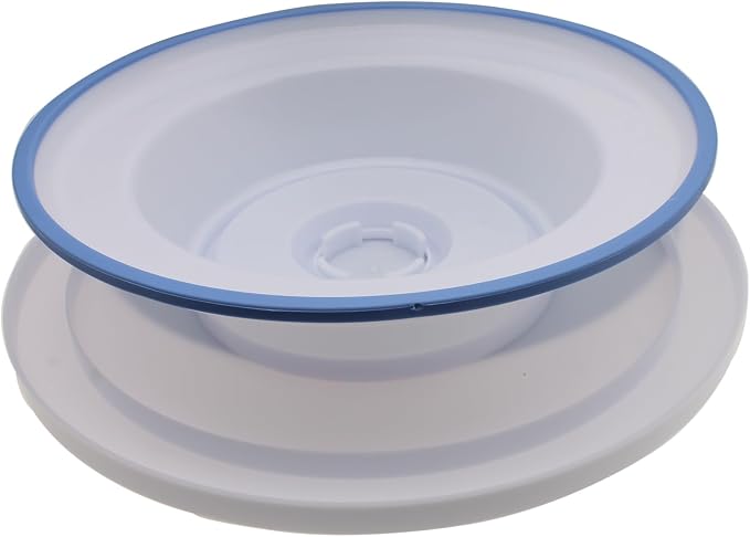 Cake Decorating Turntable 11 Inch Cake Turntable Anti-Slip Rotating Cake Stand for Decorating(1pcs White)