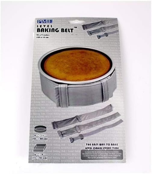 PME Level Baking Belt for Round and Square Pans, 42 x 4-inch, Gray