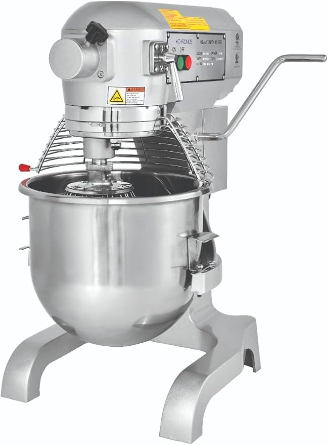Chronos 30R-002 Commercial 20 Qt. Planetary Stand Mixer with Bowl, Accessories, and #12 Attachment Hub