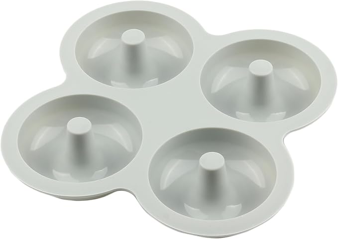 4 Cavity Donut Silicone Candy Molds For Candy Chocolate Baking Cake Decoration