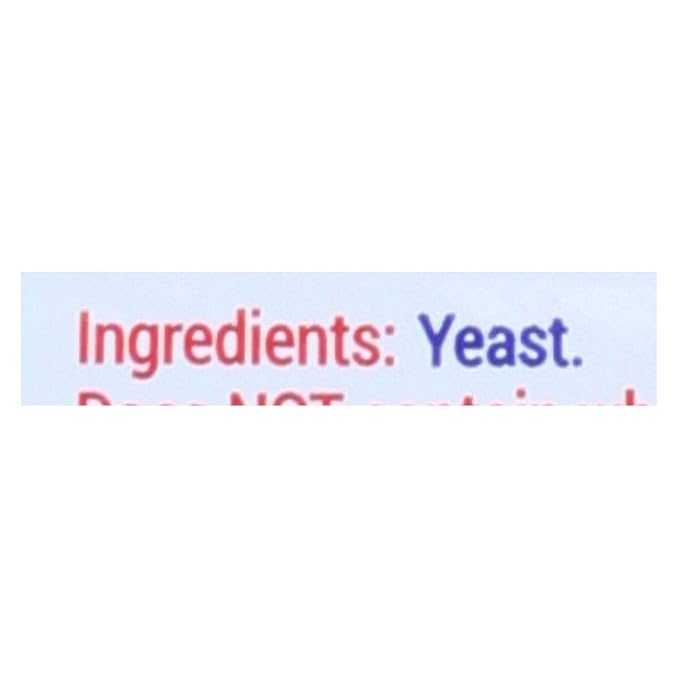 Red Star Nutritional Yeast - Active Dry - .75 Ounce - Case of 18, United States, 18 Count