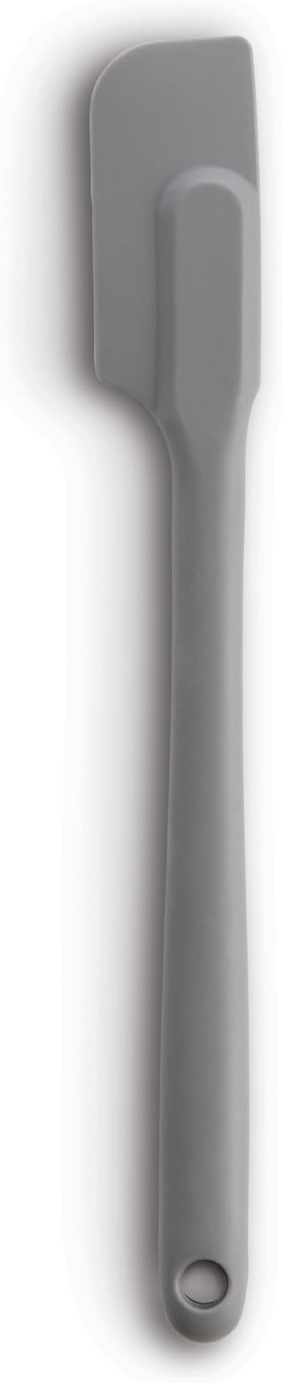 Mrs. Anderson’s Baking Silicone Slim Spatula, Flexible And Nonstick, One-Piece Design, Gray, For Mixing, Folding, Scraping, Baking, And Cooking