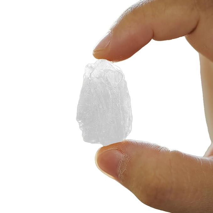 KachiKachi Rock Sugar - 9.8oz | 280g, Made of Cane Sugar, Small Grains | White & Yellow | Old-fashioned | Polycrystalline, for Coffee Tea Baking Stews pho, 冰糖 (White Rock Sugar)