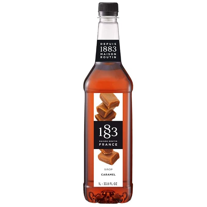 1883 MAISON ROUTIN FRANCE Caramel Syrup - Ordering Only, 33.8 FZ