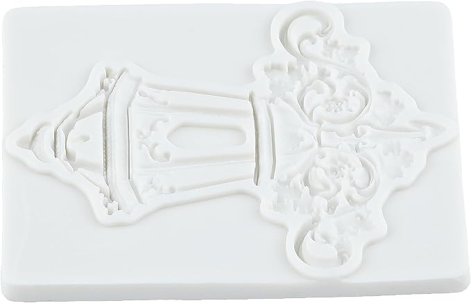 Baroque Street Lamp Silicone Molds Vintage Street Lamp Chocolate Fondant Mold for Cake Decorating Cupcake Topper Candy Polymer Clay Gum Paste