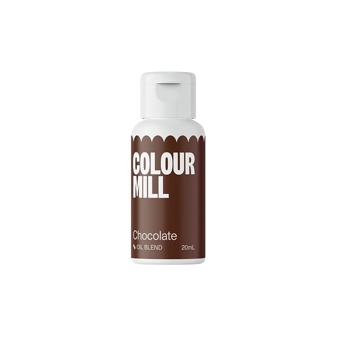 Colour Mill Oil Blend Food Coloring, 20 Milliliters Chocolate