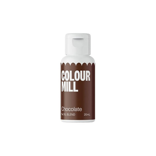Colour Mill Oil Blend Food Coloring, 20 Milliliters Chocolate