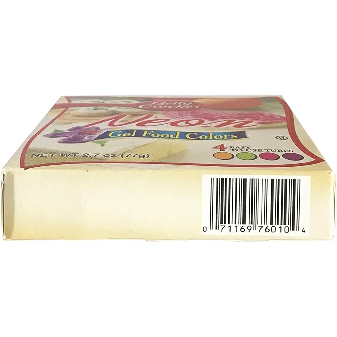 Betty Crocker Food Color Neon Gel, 2.7 oz