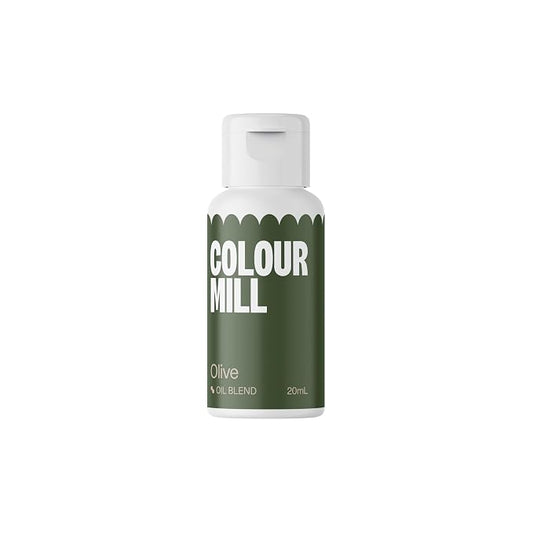 Colour Mill Oil Blend Food Coloring, 20 Milliliters Olive