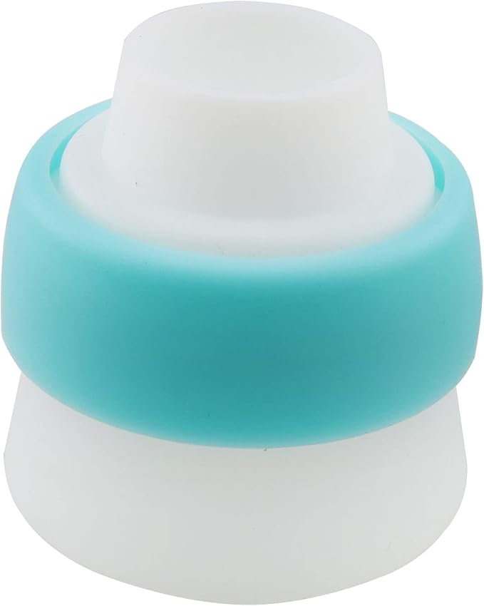 Piping Bag Coupler CHENJIN 4PCS 3 Color Converter Coupler Icing Nozzles, Blue+Green Single Hole/Three Holes Icing Cake Decor Tools