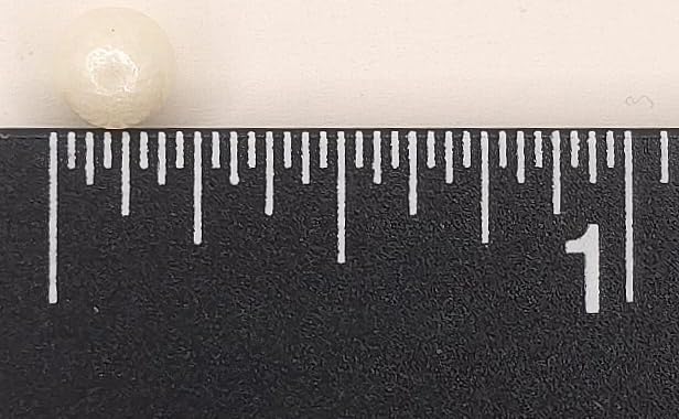 NCS White Shimmer 4mm Edible Sugar Pearls Sprinkles – Cupcake, Cake, Cookie & Baking Decorations, 7 oz