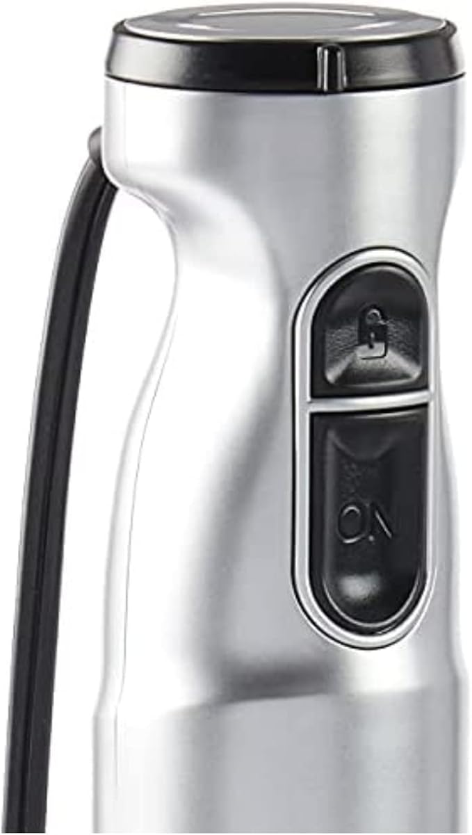 Cuisinart Smart Stick Two-Speed Corded Hand Blender, Powerful Immersion Blender with 300-Watt Motor Blends Shakes, Smoothies, Puree, Baby Food, Soups & Sauces, CSB-175SVP1, Silver