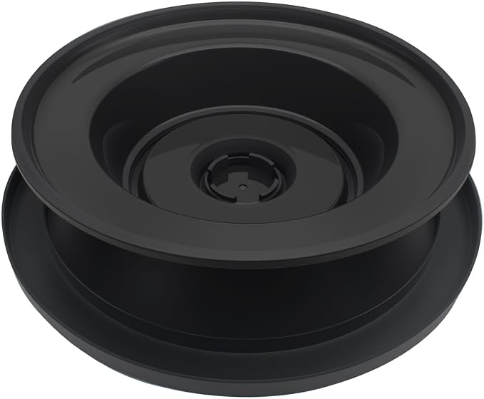 Cake Decorating Turntable 11 Inch Cake Turntable Anti-slip Rotating Cake Stand for Decorating(1pcs Black)