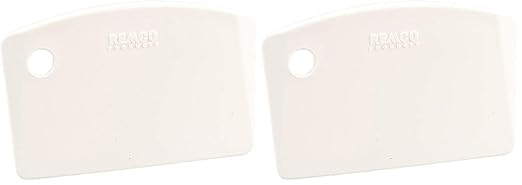 Remco 69595 Scraper,Bench,5.5",PP,White (Pack of 2)