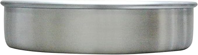 TrueCraftware- 14" X 2" Aluminum Round Layer Cake Baking Pan 0.90MM- Bakeware for Cake Pizza Layer Cake Pans Easy Releasing Cake Baking Round Pans Tin Cheesecake Mold for Home Kitchen Restaurants