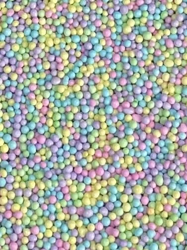FAIRY LANE/COLORED NONPAREILS - Egg Free, Nuts Free, Kosher, Sprinkle Medley Mix, For Baking, Decorating, Cookies, Cupcakes, Cakes, Topping, Jimmies, Sugar Shapes, Candy Pearls, Easter Sprinkles Mix, Easter Decorations, 5.1oz