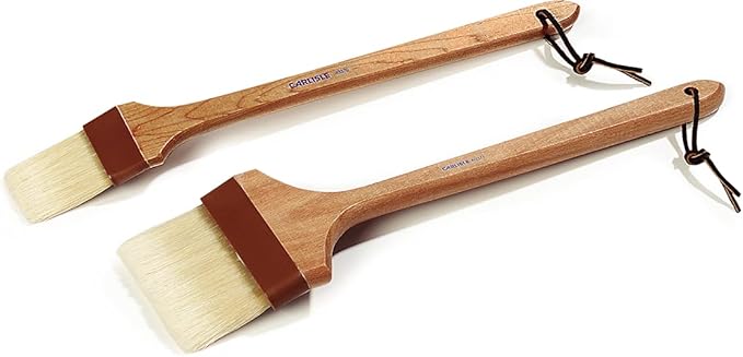 SPARTA Nylon Pastry Brush – 4037100 Pastry Brush for Baking Angled Boar Bristle Brush with Hardwood Handle and Epoxy-Set Bristles for Kitchens, Restaurants or Catering, Food Prep, 4in, Pack of 12