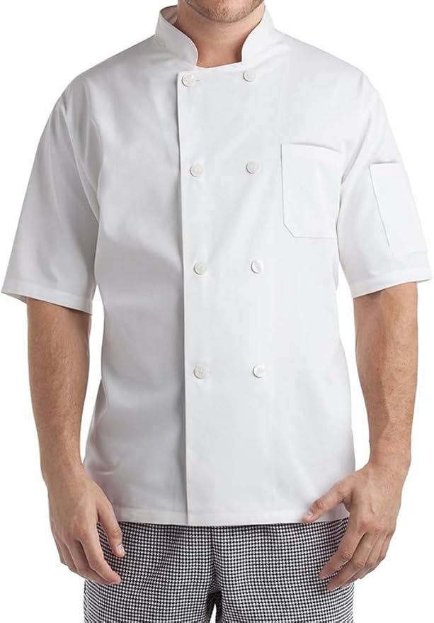 Men's Chef Coat jacket Half Sleeve