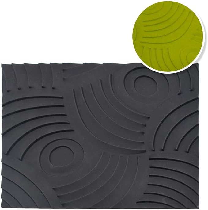 Annual Ring Pattern Silicone Baking Mats Cake Decorating Tools Veins Mat Fondant Moulds Mousse Cake Molds Dessert Bakeware