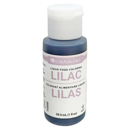 LorAnn Lilac Liquid Food Coloring, 1 ounce squeeze bottle