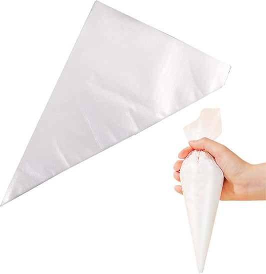 300PCS Piping Bags, 13 Inch Thick Pastry Bags, Anti Burst, Non-Slip, Disposable Decorating Bags for Decorating Cake, Cream Frosting, Cupcakes, Cookies