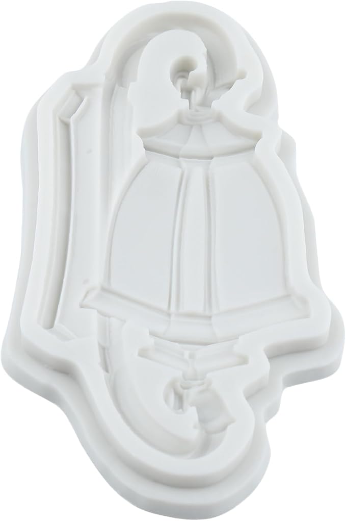 Vintage Street Lamp Silicone Mold European Wall Light Fondant Molds for Cake Decorating Cupcake Topper Chocolate Candy Polymer Clay Gum Paste