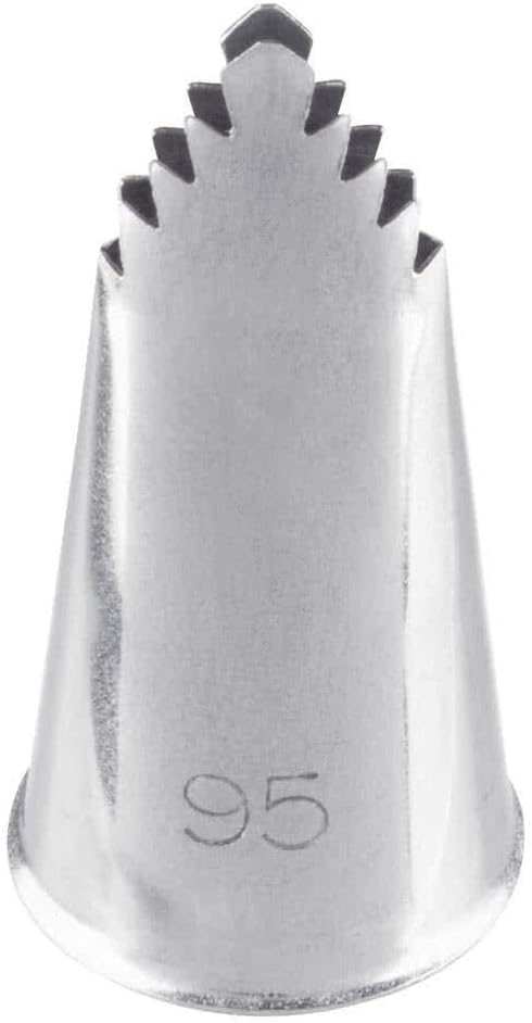 Ateco French Leaf Ruffle Decorating Pastry Tip #95