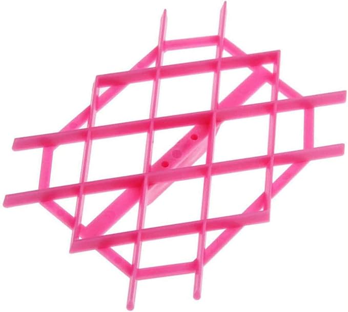 Rhombus Diamond Shape Fondant Cake Mould Embosser, 4.9In Fondant Embosser, Lace Flower Cookie Cutter, Accessories for Cake Fondant, Fondant Tool, Cake Baking, Cake Stencils and Fondant Molds
