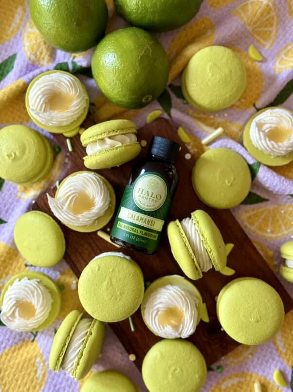 Natural CALAMANSI Flavoring Extract by HALO PANTRY (2oz bottle) | Dye-Free, Gluten-Free, Dairy-Free, Zero Sugars, NO Sweeteners, NO Calories | Perfect for customizing ANY baking, candy, dessert or drink recipes