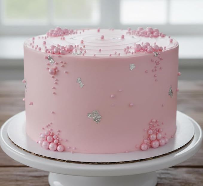 Pink Edible Pearl Sprinkles-26 Styles Mixed Size Round, Edible Candy | 26 Styles Mixed Size Round, Edible Candy, For Cakes, Cupcakes, Cookies, Donuts & Ice Cream, Food Grade, Cake Toppers