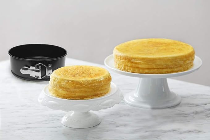 8.3 Inch Non Stick Springform Pan,Leakproof Round Cheesecake Pan with Piping Set,Accessories for 6,8 Qt Pressure Cooker,Instant pot,Air Fryer,10 Cup