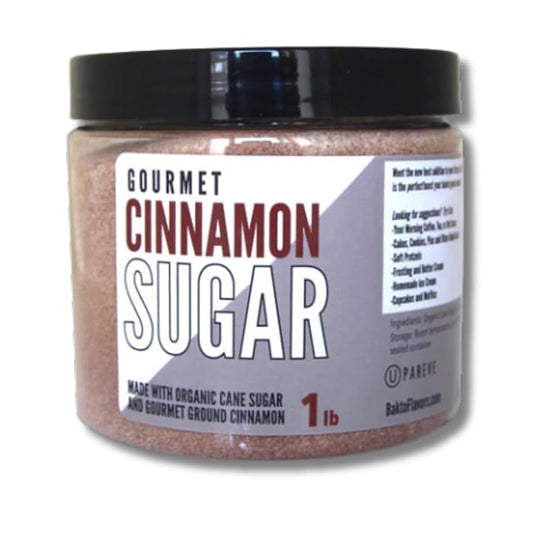 Bakto Flavors Gourmet Cinnamon Sugar - 1 lb Jar