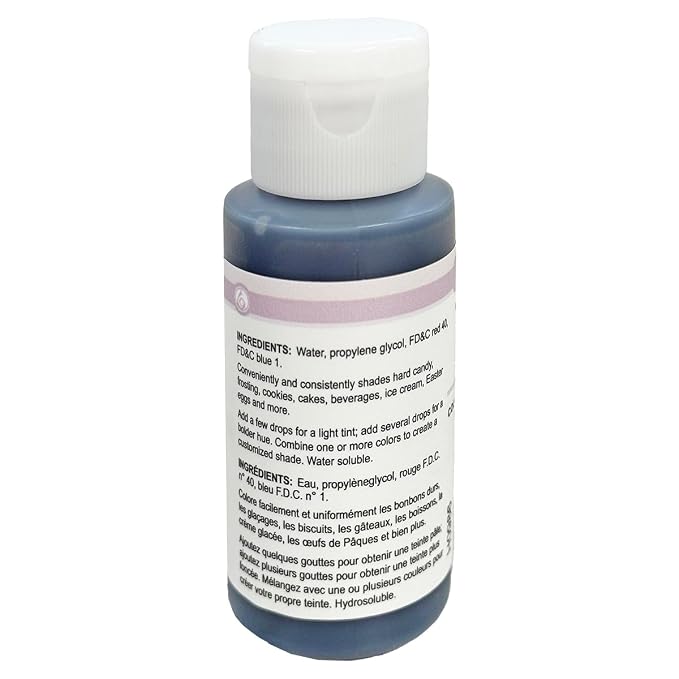 LorAnn Lilac Liquid Food Coloring, 1 ounce squeeze bottle