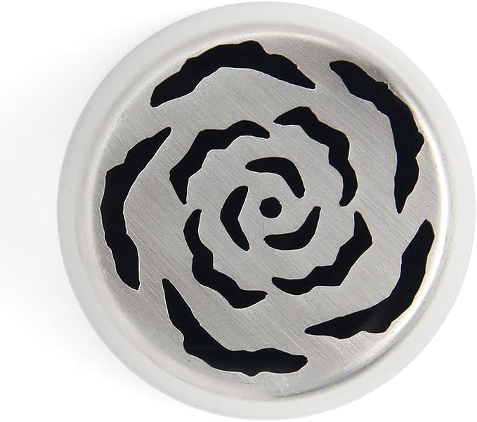 1 Piece Stainless Steel XXL Russian 5 Petals Flower Icing Tips,Cake Decorating Piping Nozzles for Cupcakes Bouquet,Pastry Frosting Russian Piping Tips,Flower Frosting Nozzles for Decorating