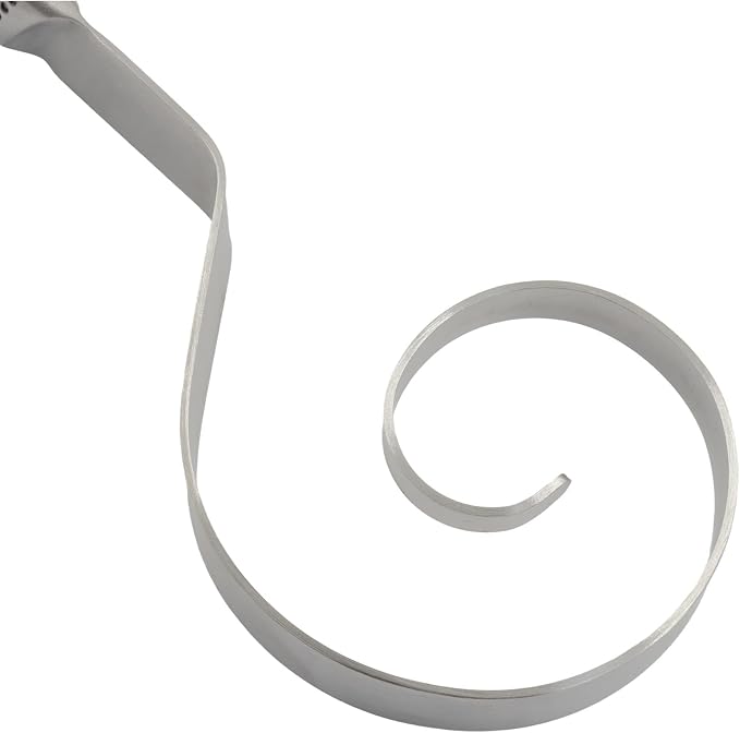 2 Pack 12 Inch Seamless Danish Dough Whisk | Stainless Steel, Bread Whisking Tool, For Baking Pizza, Cake, Cookie, Silver